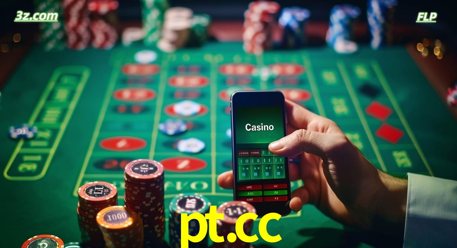 Cassino online móvel pt.cc com apostas em roleta e fichas de pôquer