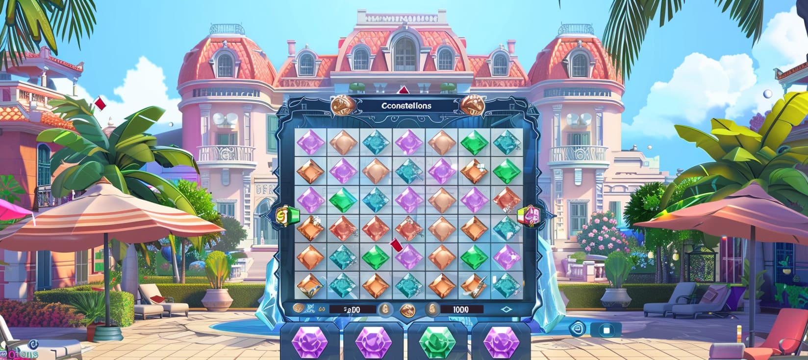 pt.cc Constellations slot game cassino online com pedras preciosas