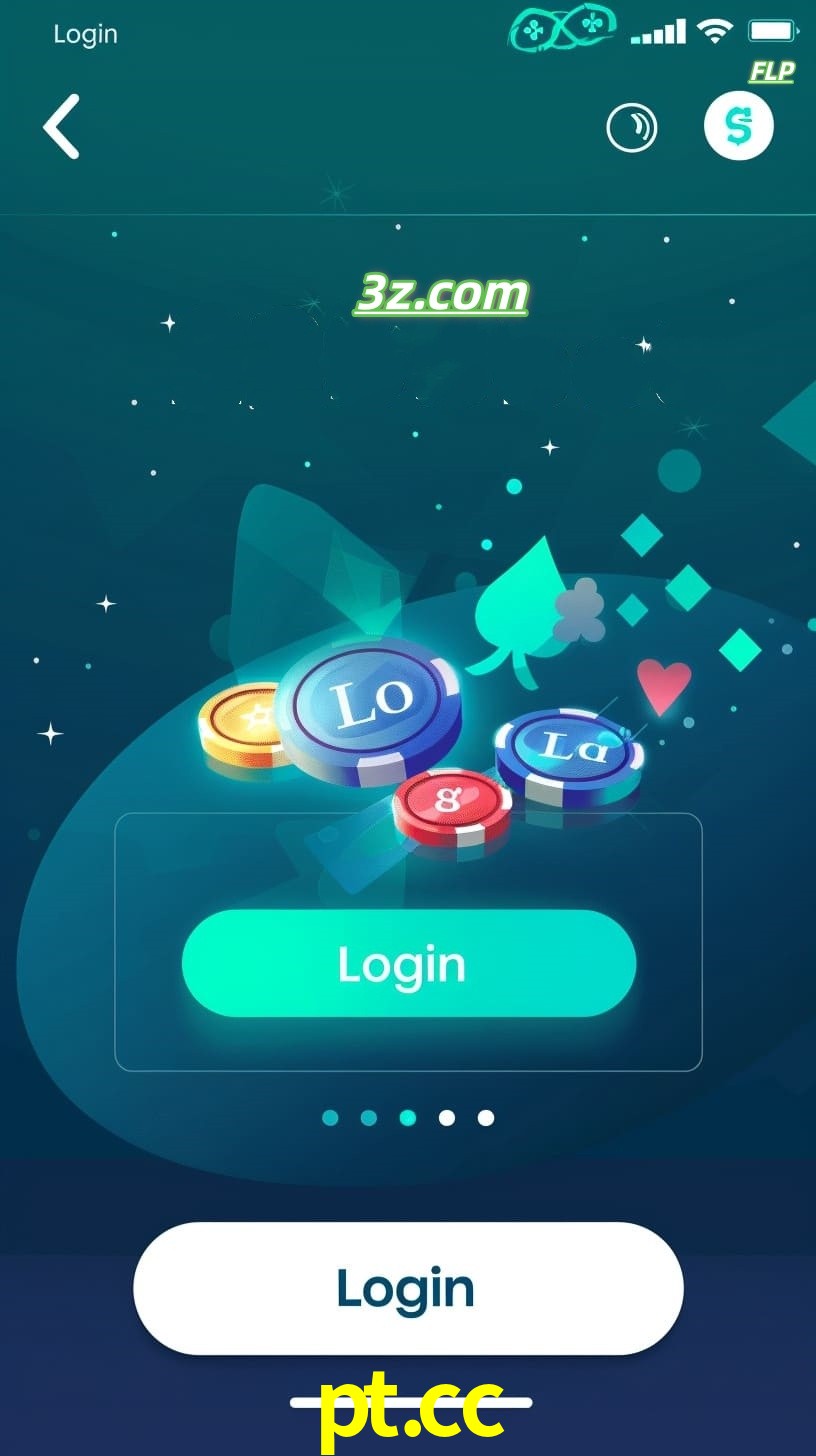 Login no aplicativo de cassino online pt.cc Brasil com bônus de boas-vindas